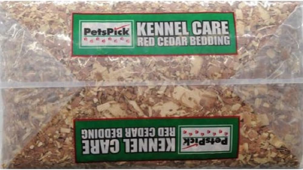 cedar kennel bedding