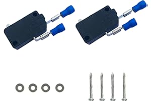 DTAIR 80609 Neutral/Reverse Safety Switch Electric Connectors Screw Replacement for B&M Pro Stick 80701 Pro Bandit 80793 Magnum Grip 81040(Pack of 2)