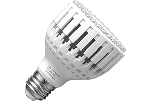 GooingTop Grow Bulb for Plants Indoor Growing,LED 18W (150Watts Equiv) 5000K White Full Spectrum Plant Lamp with More Heat Output for Home Garden Inside Plant Growth,1 Pack