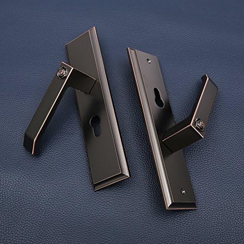 LSS Door handle European zinc alloy mechanical door lock indoor wooden door bedroom room lock set mute lock body handle handle lock