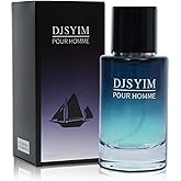 DJSYIM Men's Eau de Toilette, Men's Perfume, pheromone cologne for men. Fragrant Apple Scent, Men's Long-Lasting Spray, 1.7-Ounce Portable Design