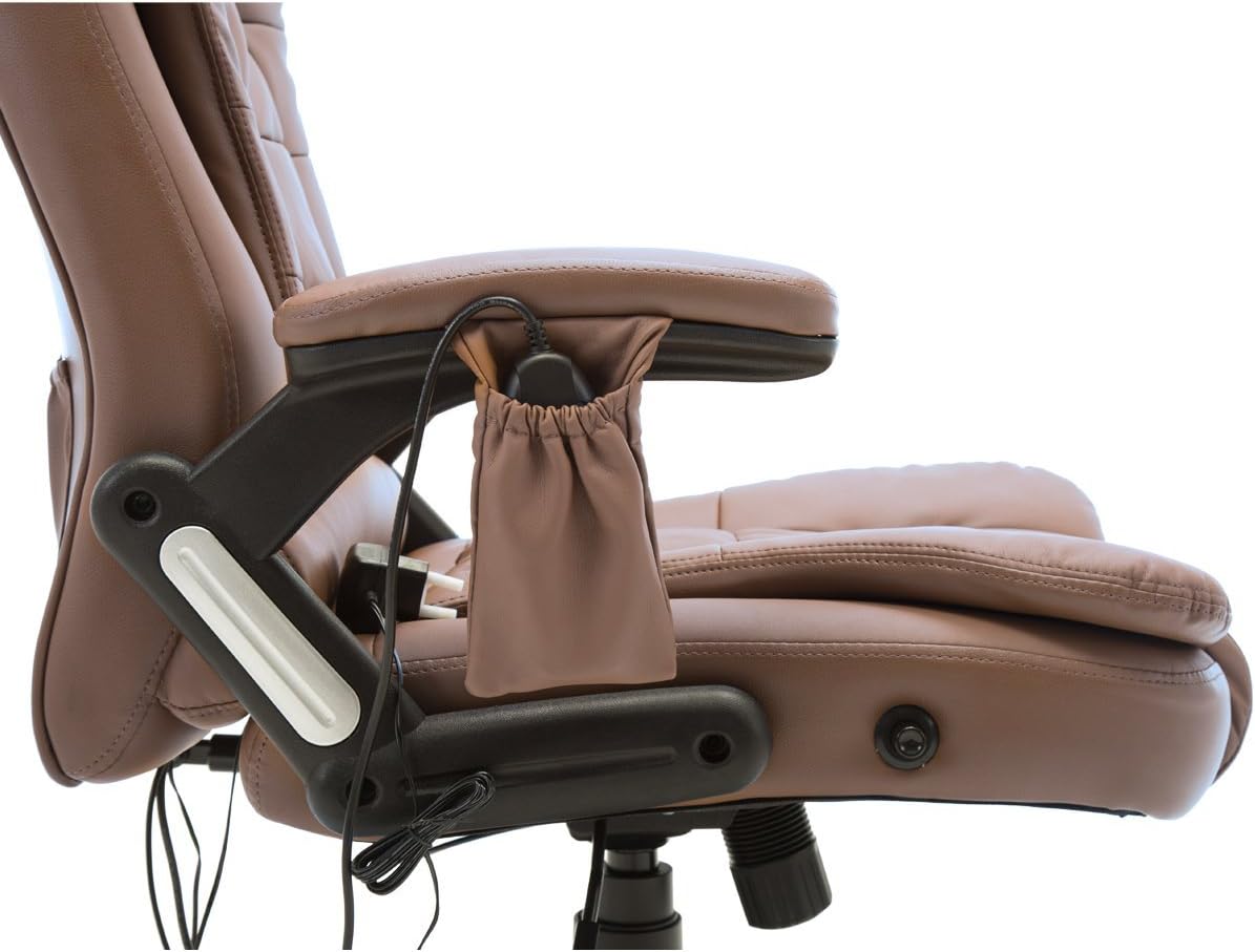 Amazon Co Jp Deerhunter オフィス マッサージチェア オフィスチェア マッサージ機能付き リクライニングチェア コンピュータデスク 事務用椅子 ホーム キッチン