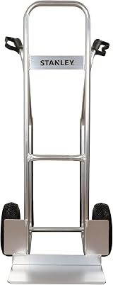 Stanley Aluminium Hand Truck 200kg SXWTC-HT525 Silver with Pneumatic Wheels view 2
