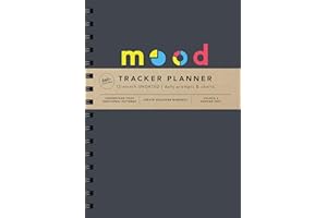 Mood Tracker Undated Planner: Understand Your Emotional Patterns; Create Healthier Mindsets; Unlock a Happier You! (Habit Tracker and Weekly Calendar with Stickers)