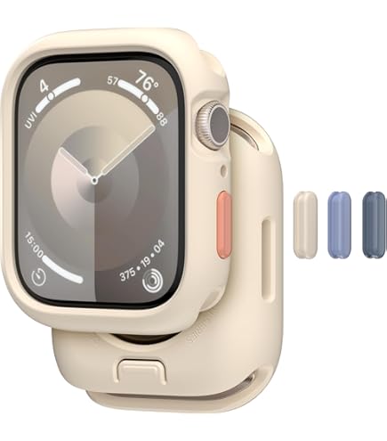 Amazon.com: CASETiFY Impact Watch Case [Brushed Aluminium Bezel