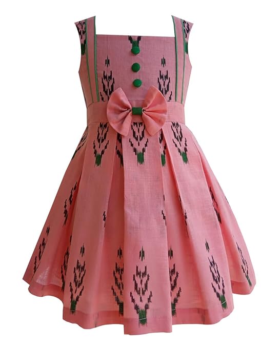 ikkat frocks for babies