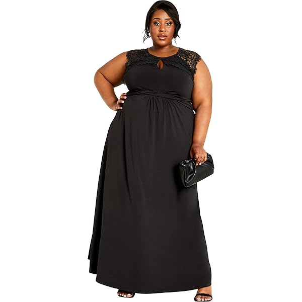 Amazon.com: City Chic Women's Plus Size Dress-Panelled Bodice Maxi, Black : Clothing, Shoes & Jewelry Amazon.com: City Chic Women's Plus Size Dress-Panelled Bodice Maxi, Black : Clothing, Shoes & Jewelry