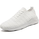 VLHGCG Womens Shoes Tennis Shoes Slip on Running Shoes Size 10 Slip Ins Trainning White 42