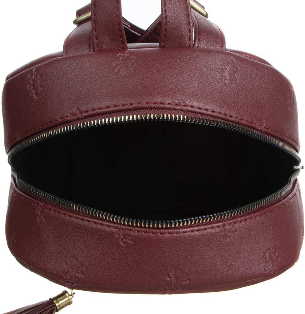 Harry Potter Gryffindor PU Mini Backpack, Red - Image 4