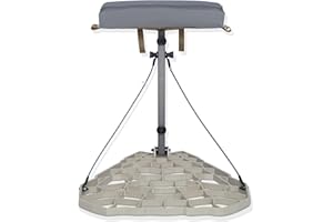 XOP-XTREME OUTDOOR PRODUCTS XOP Rubicon - 9.6 Lb Cast Aluminum Hang On Treestand for Deer Hunting