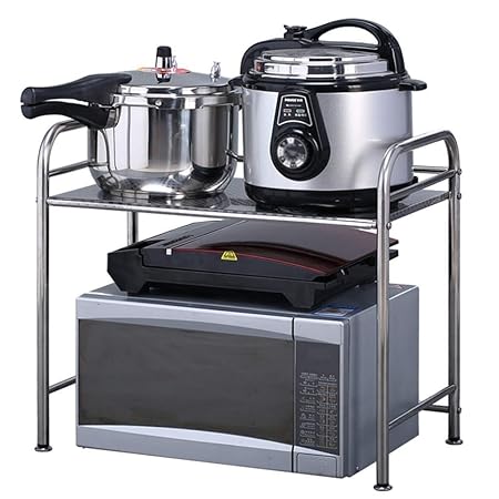 WOYQS Estantes De Cocina, Horno De Microondas, Estante, Acero ...