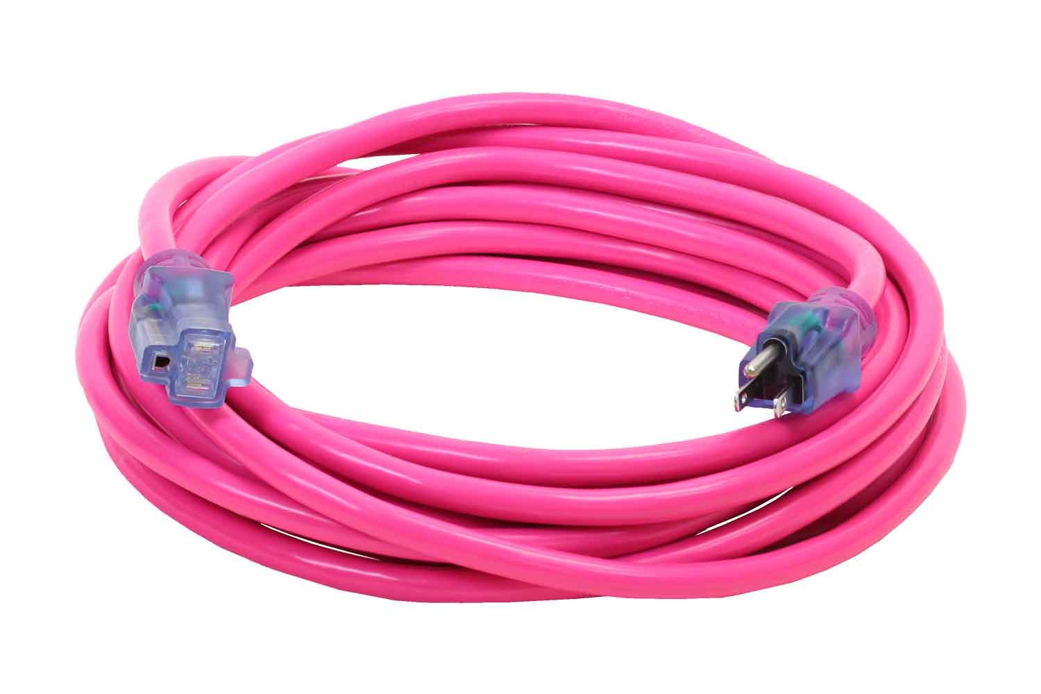 50 Foot 12/3 SJTW Bad Ass Industrial Grade Lighted Extension Cord
