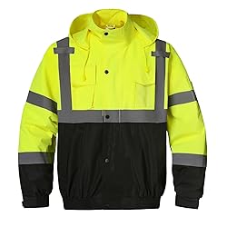 SKSAFETY Safety Softshell Jacket for men, High