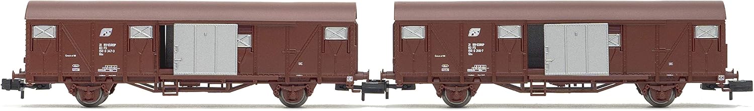 Arnold HN6439 – Carro Merci FS 2 Assi Chiuso Tipo GBS In Scala N, Modellismo Ferroviario Per Collezionisti