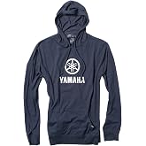 Factory Effex Yamaha Stacked Mens Lightweight Pullover Hoody Navy Blue LG
