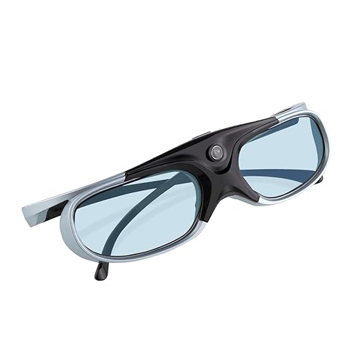 title=APEMAN Occhiali 3D DLP serie [disegno leggero] ricaricabile Hi-Luminosità /