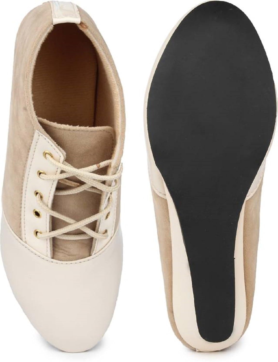 beps stylish & fashionable suede & patent ankle boot's for women