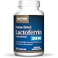 Jarrow Formulas Lactoferrin 250 mg - 60 Capsules - Immune-Supporting Glycoprotein - Support Healthy Immune Function & Iron Ab