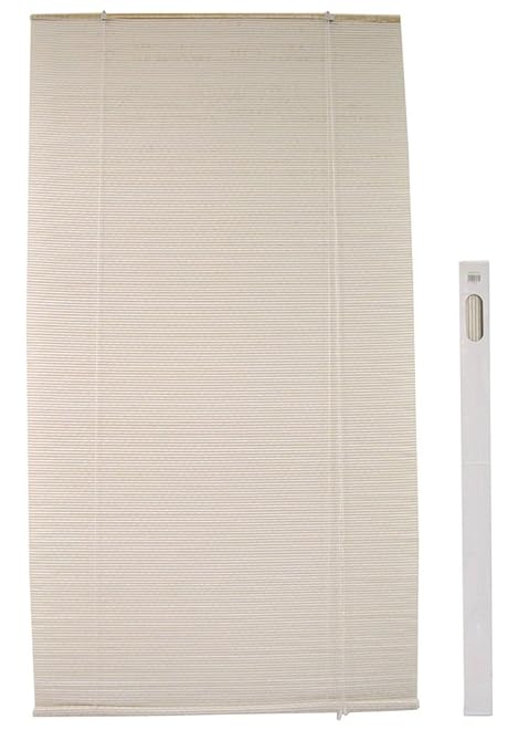 title=Tenda avvolgibile veneziana in tessuto di juta 150H260 per finestra porta cucina