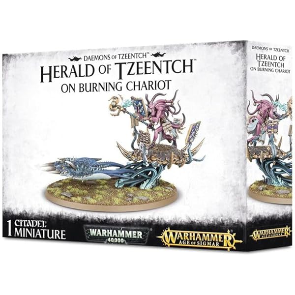 Flammers De Tzeench Citadel – Warhammer The Old World, OOP, Figurine à Peindre