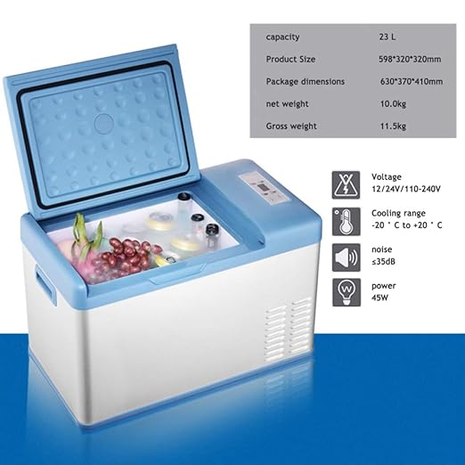 YNWJ Nevera Portatil 12V Compresor 24V/220-240V Nevera ...