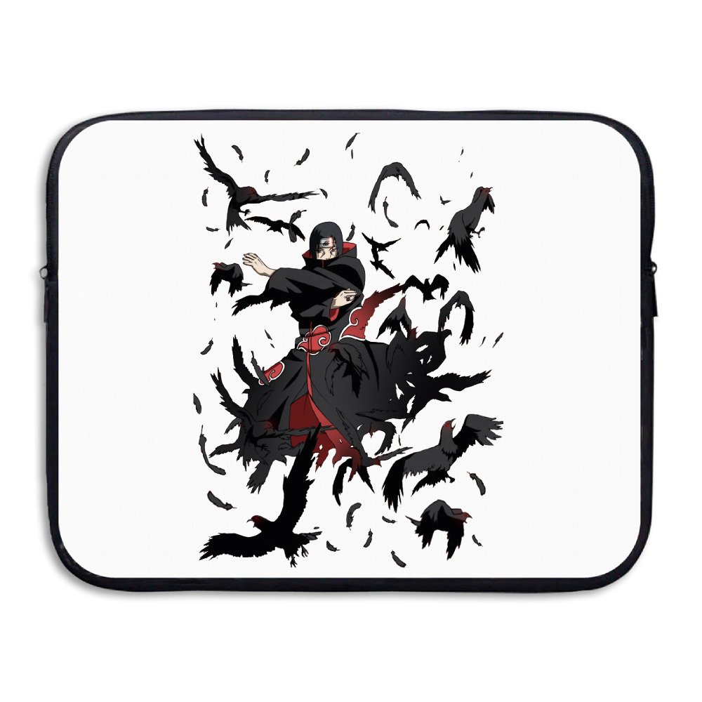 VOLTE Uchiha Itachi Japanese Comic Naruto Shippuden Anti-shock Laptop Protector Bag Size 13 Inch