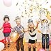 OULII 2021 New Year Headbands New Year's Eve Aluminum Foil Tiaras for New Year Party Decorations 12pcs