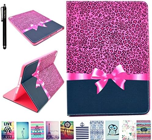 iPad Mini 4 Case KINGCOOL(TM) Leopard Printed Premium PU Leather Wallet Case with Stand Flip Cover for Apple Apple iPad Mini 4