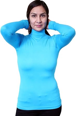 aqua blue womens tops