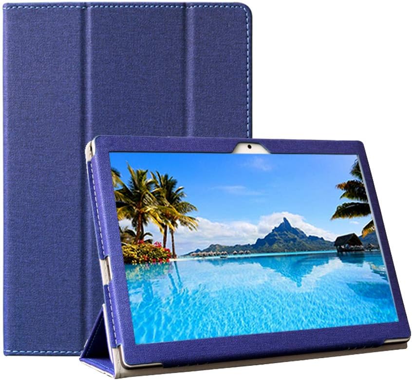 YGoal Case For AOYODKG A38, Premium PU leather Stand with Multi-angle Business Folio Case Cover For AOYODKG 10 Inch A38, Blue