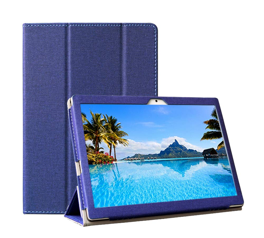 YGoal Case For AOYODKG A38, Premium PU leather Stand with Multi-angle Business Folio Case Cover For AOYODKG 10 Inch A38, Blue