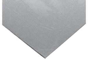 ONLINE METALS OnlineMetals A653 Carbon Steel Sheet, Zinc Galvanized Finish, Hot Rolled, ASTM A653, 0.06" Thickness, 16 Gauge, 24" Width, 36" Length