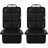 Meolsaek Car Seat Protector, Non-Slip Padded Backing Will Not Leave Imprint, Thickest Carseat Seat Protector for Child Car Se