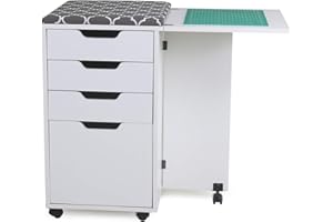 ARROW SEWING Kangaroo Kiwi Sewing Storage Rolling Caddy and Ironing Station