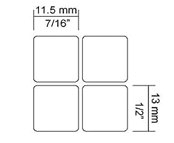 Blank Keyboard Stickers Transparent Background