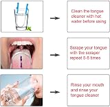 selcouth yyds Stainless Steel Tongue Scraper with Case for Oral Care view 3
