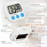Kyzistn Digital Kitchen Timer 6 Pack Magnetic Countdown with Loud Alarm view 2