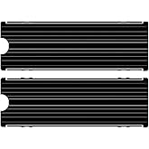 M.2 Heatsink SSD Cooler for PS5 PCIE NVME or SATA m2 2280 SSD Cooling（Black 2 pieces）