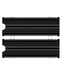 M.2 Heatsink SSD Cooler for PS5 PCIE NVME or SATA