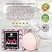 Blissique Jewelry Bath Bomb With a Surprise Pink Heart Necklace Inside, Ultra Lush Fragrance Jewels Set, Large Giant 9 Ounce, Organic with Natural Kaolin Clay and Essential Oil
