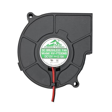 75mm x 30mm 12V Doppelkugellager DC Brushless Lüfter Lüfter AV-F7530MB CE TÜV 7530