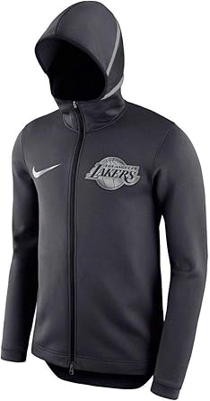 lakers black warm up jacket