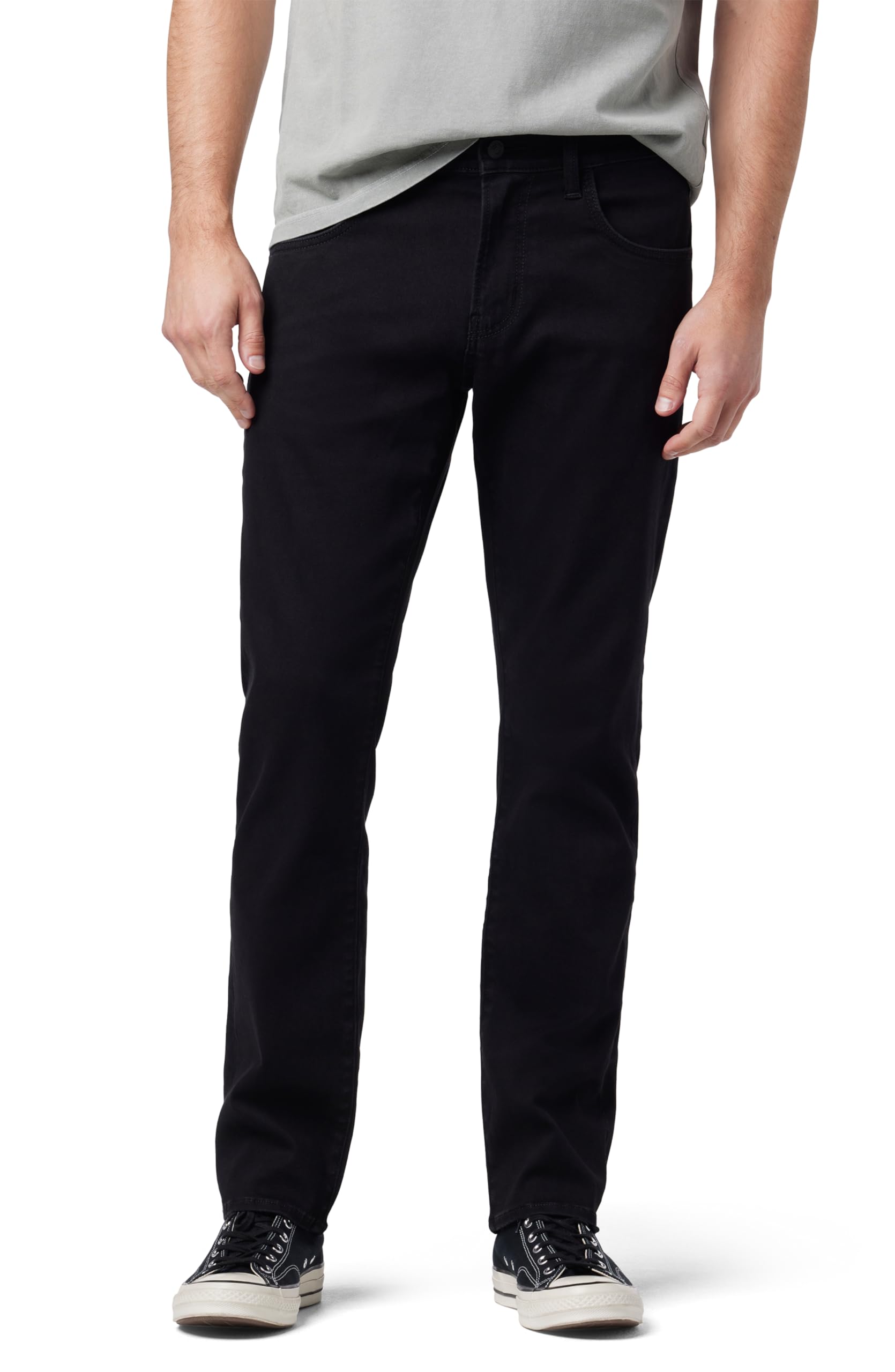 HUDSON Men’s Byron Slim Fit Straight Leg Jean, Black Rinse