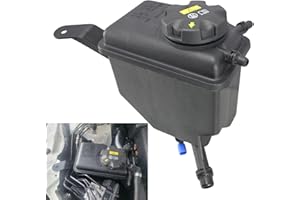 PPNZQAUT 603-351 Engine Coolant Reservoir Tank w/ Sensor & Cap Compatible with 2004-2011 BMW E60 E61 E63 E64 | 525xi 528i 530i 530xi 535i 535i xDrive 545i 550i 645Ci 650Ci 650i | Replaces# 17137542986