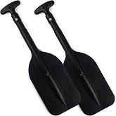 WTMORE Telescoping Boat Paddle Collapsible Oar for Boat 21'' - 42'', Collapsible Paddle for Boat Kayaking Rafting Jet Ski Canoe Outdoor Kayak Water Sports and Safety Boat Accessories 2 Pack