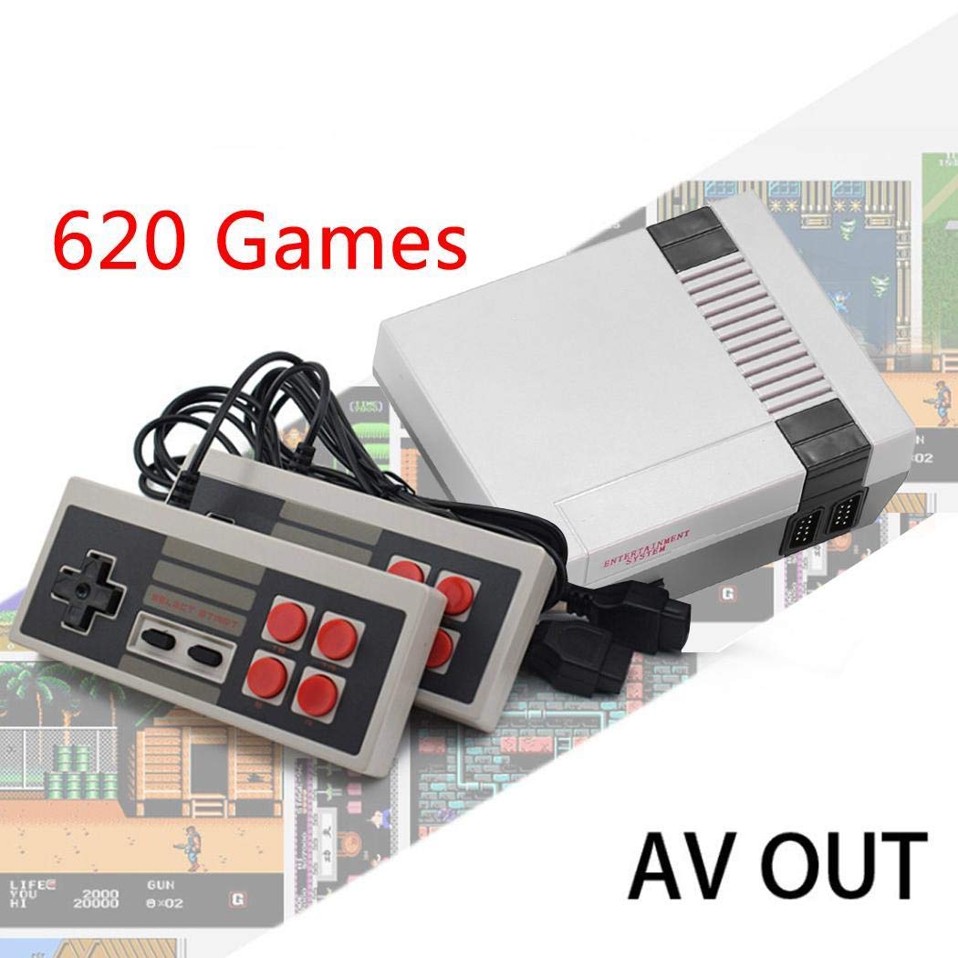 Oguine NES Built in 620 Games AV Out Mini Classic EditionVideo Game Console Handheld Games
