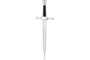 DAYSTART 16" PU Foam Training Dagger – Safe Martial Arts Practice Sword with Inner Plastic Core for LARP or Costume