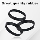 Gosknor 10pcs Cone Seal Ring Rubber Sink Drain Gasket for 1 1/2 Inch Pipe 38mm view 4