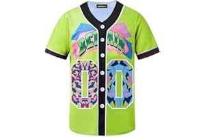 HOPSHION 90s Bel Air Baseball Jersey for Women