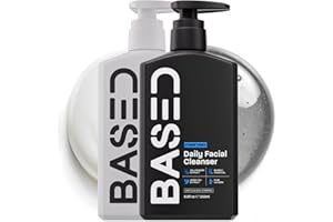 BASED BODYWORKS BASED Daily Skincare Duo | Purifying Face Wash + Restoring Moisturizer | Built For All Skin Types | Healthy Ingredients | Hormone Safe - ZERO Endocrine Disruptors